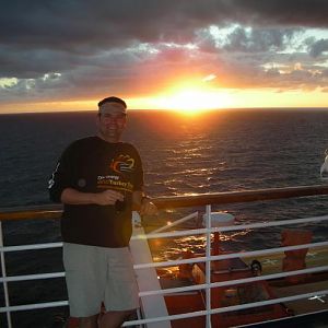 Sushi sunset