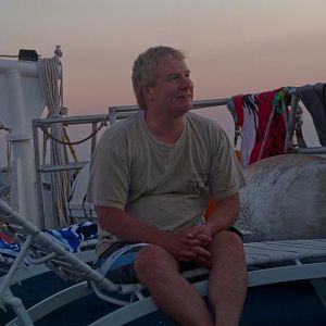 RH looking happy and in his element
