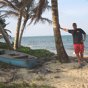 watch for falling coconuts