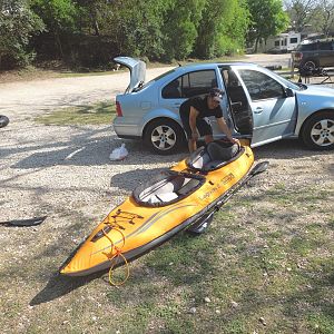 Ocky's kayak
