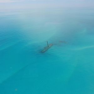 wreck - west of KW