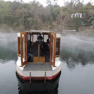 CHUMmers head out on the glass bottom boat