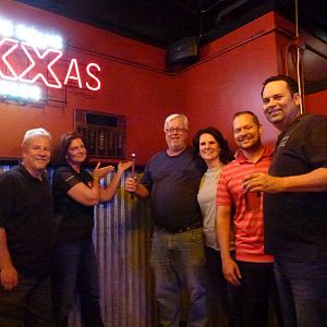November 2015 - The BOD with the plaque