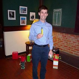 Kevin and his tank shaped portable battery