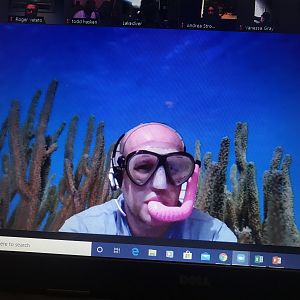 Doug’s dive computer has a Zoom function