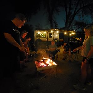 CHUM roasts s'mores