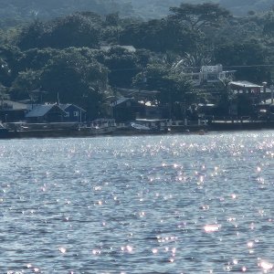 View of West End from the boat