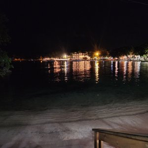 View of the water from Gingers Caribbean