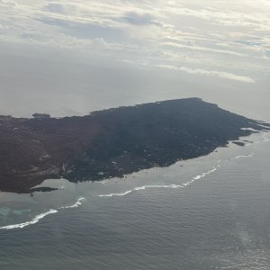 43 - Leaving Roatan with cruise ships at Dixon Cove