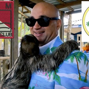 Daniel Johnson’s Monkey and Sloth Hangout - French Cay, Roatán, Honduras - November 2022