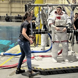 Deniz Burnham, astronaut candidate