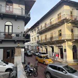 1 - Bustling old town of Panama City.JPG