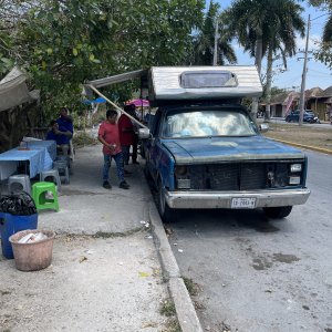 23 - The Blue Taco Truck at Cozumel