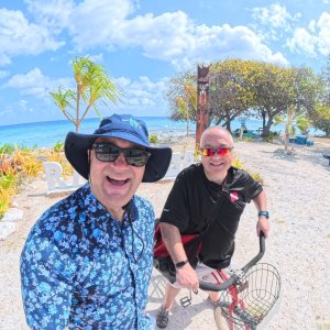 Cycling with Scott