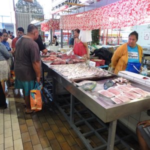 Papeette market