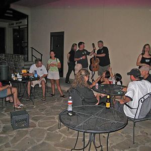 The party continues