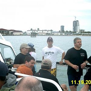 Leaving port