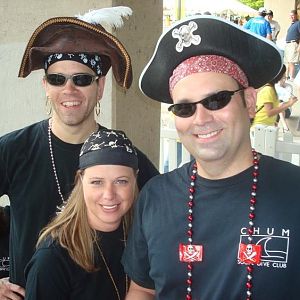 Yankee Diver, DiveDiva, and Sushi Boy - Aaaarrr!!!