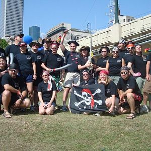 CHUM Pirates on Race Day
