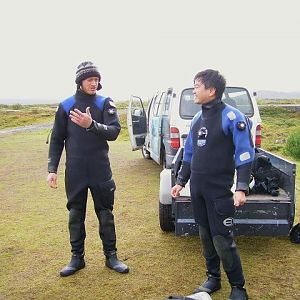 DM Louis and diver