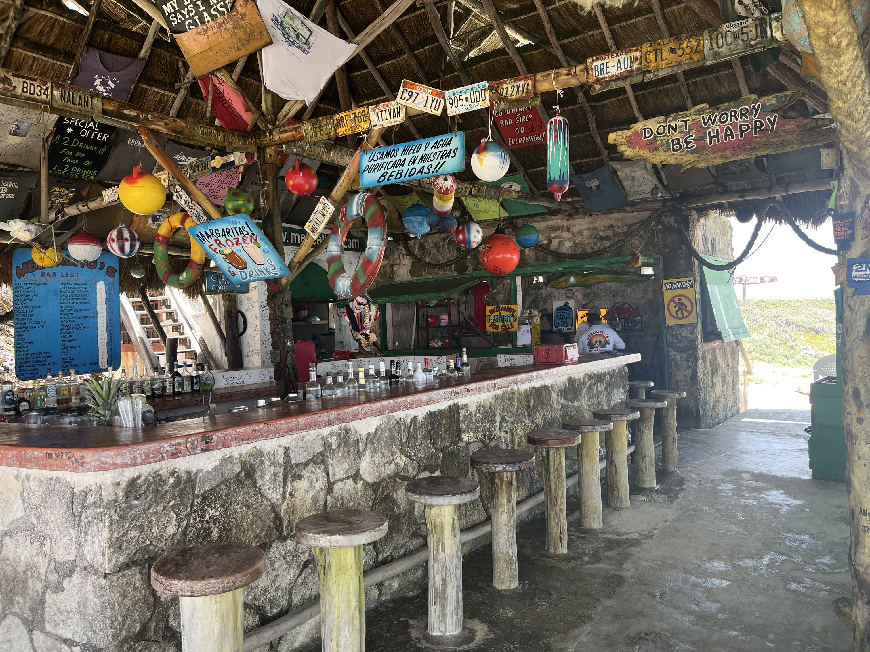 26 - Mezcalito's Last Frontier at East coast Cozumel