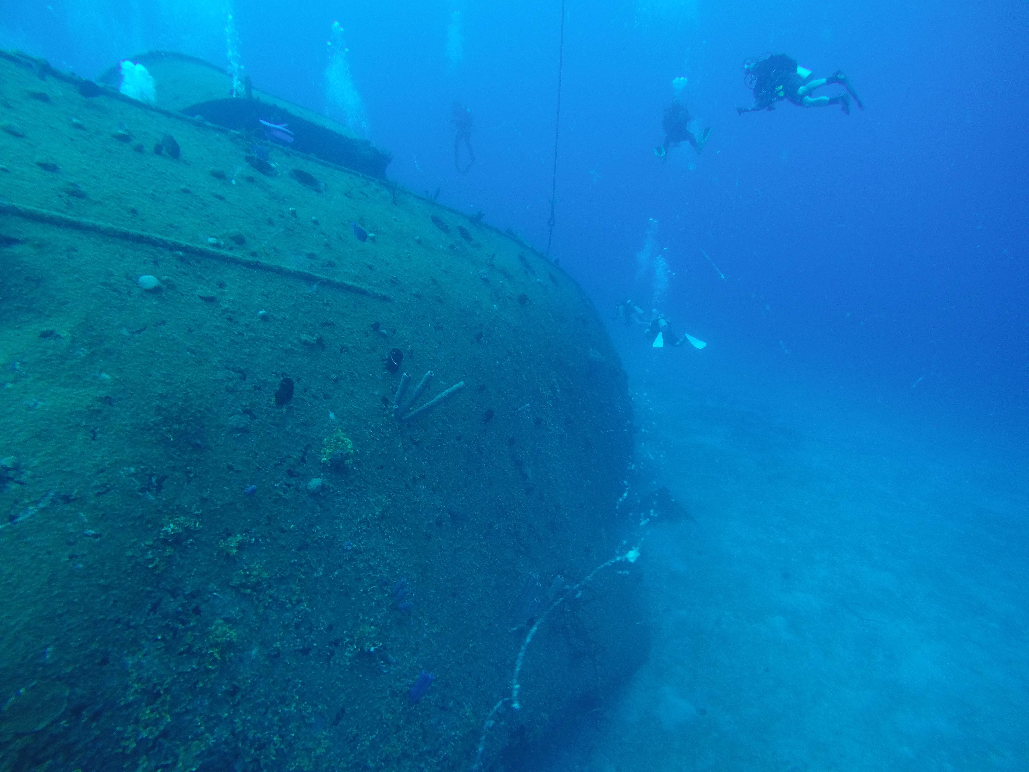 3 - The El Aguila wreck stern