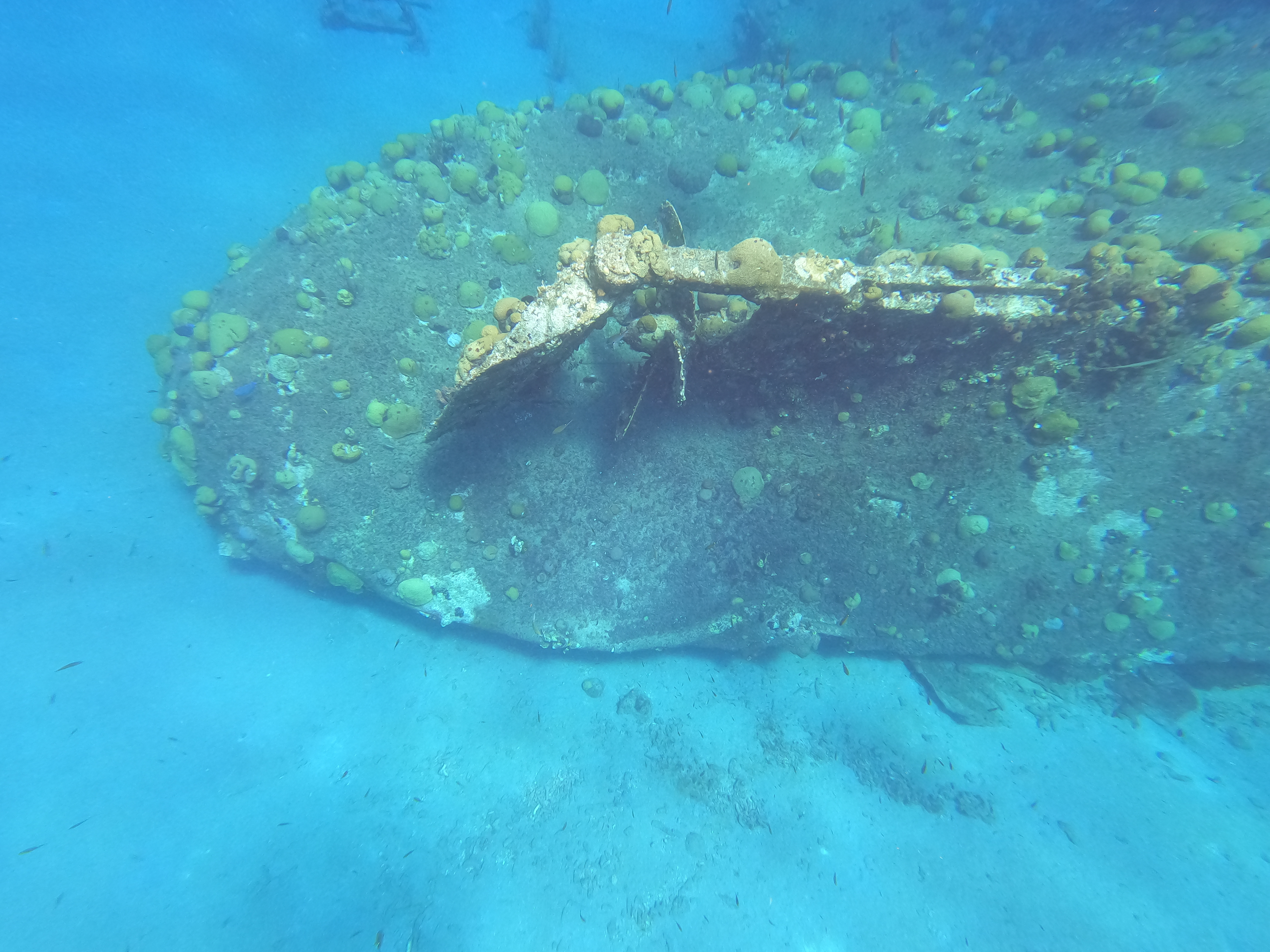 38 - Inverted wreck on snorkelling trip.JPG