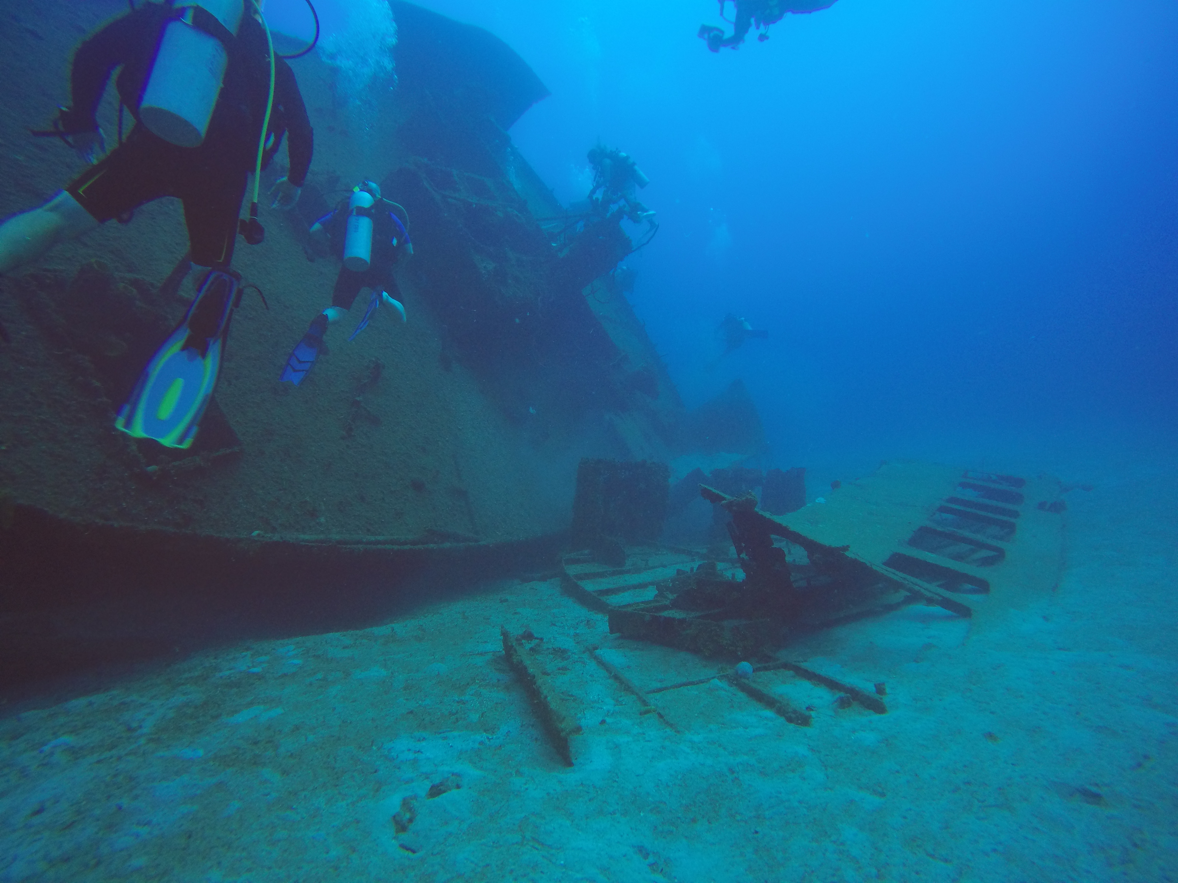 4 - The El Aguila wreck stern