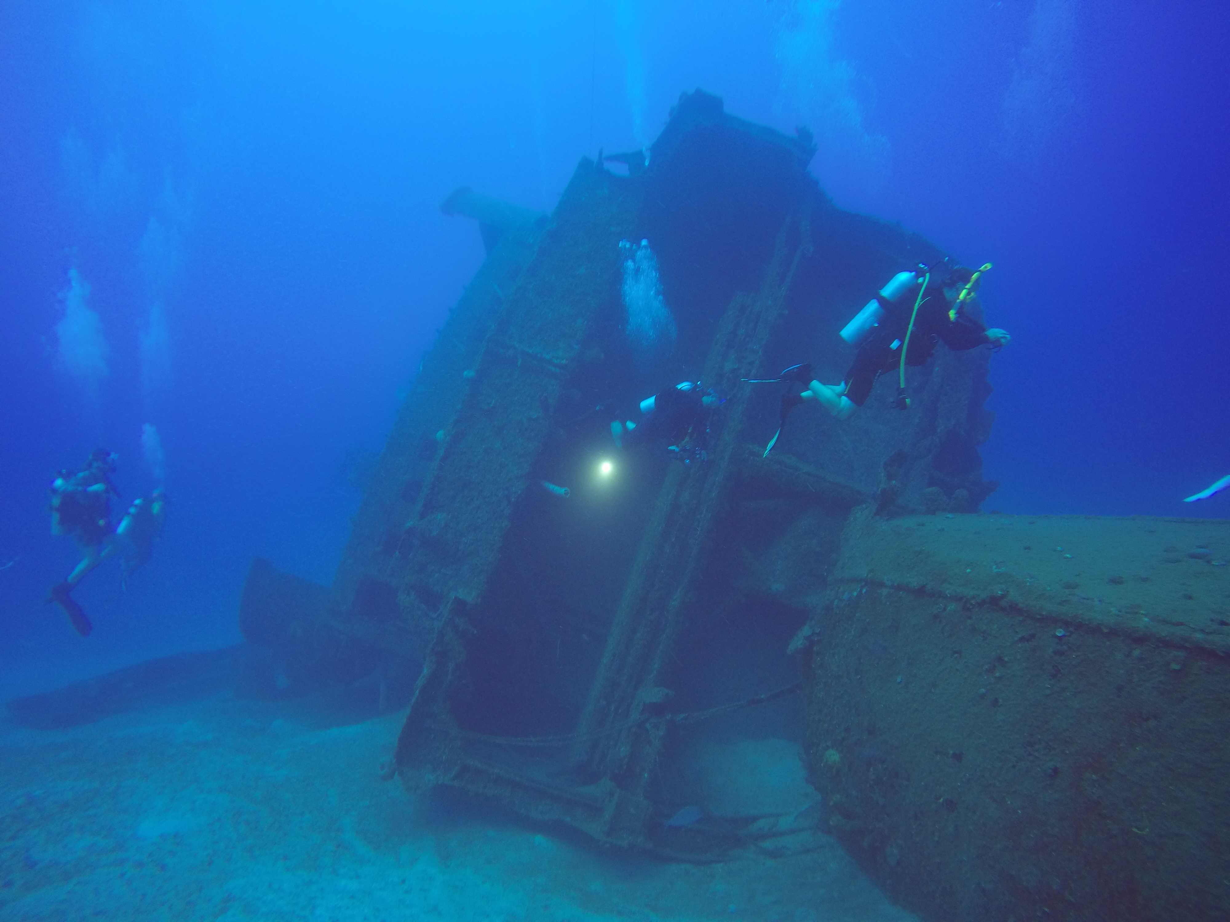 6 - The El Aguila wreck stern