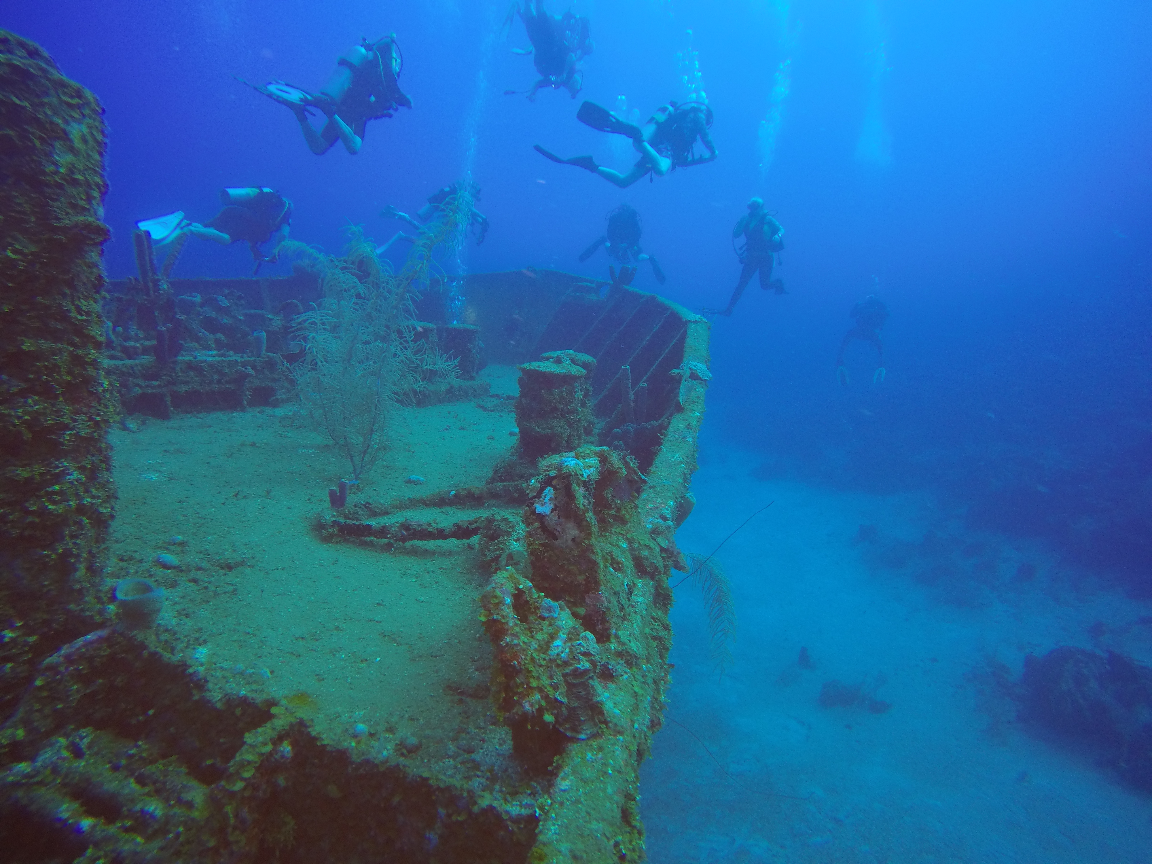7 - The El Aguila wreck bow