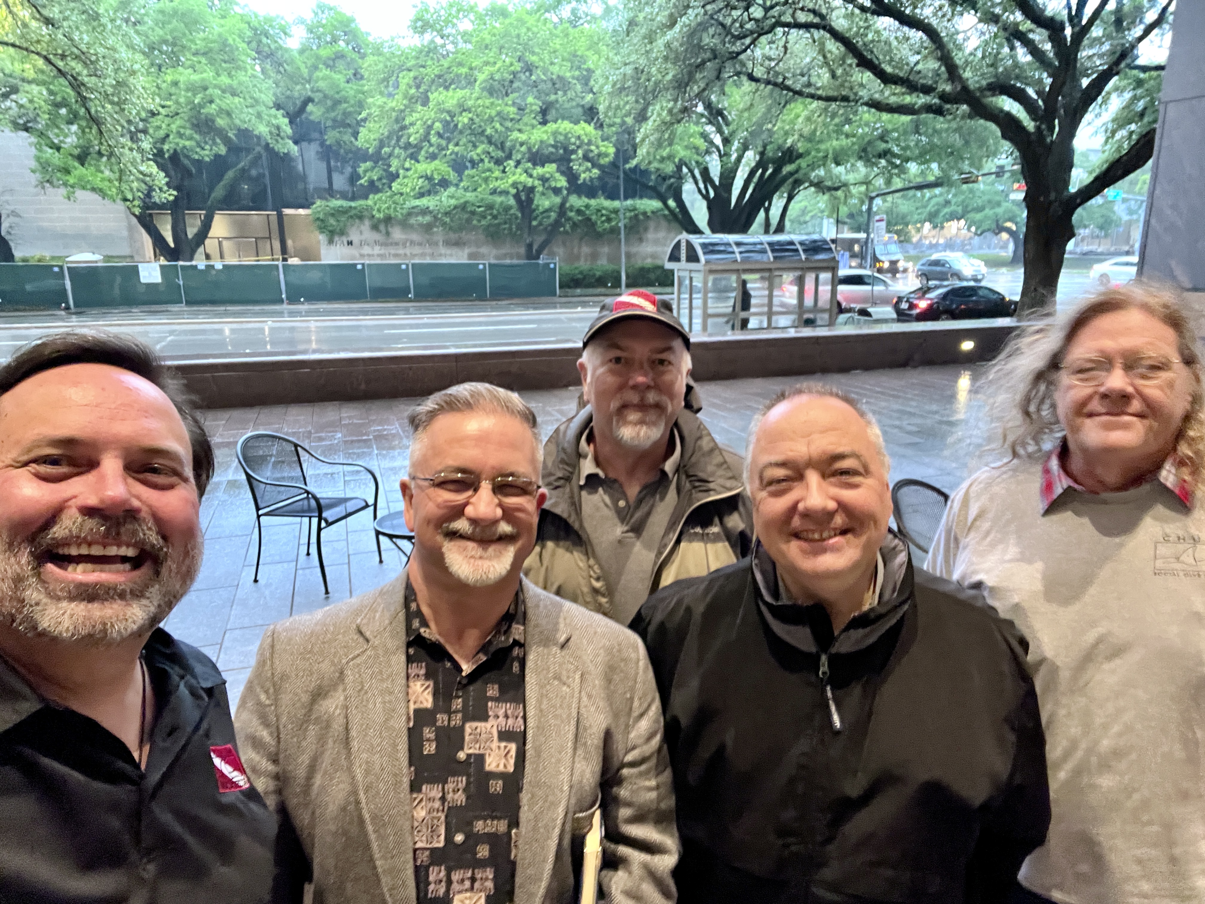 A little rain won’t keep us away!