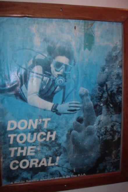An actual poster from Belize