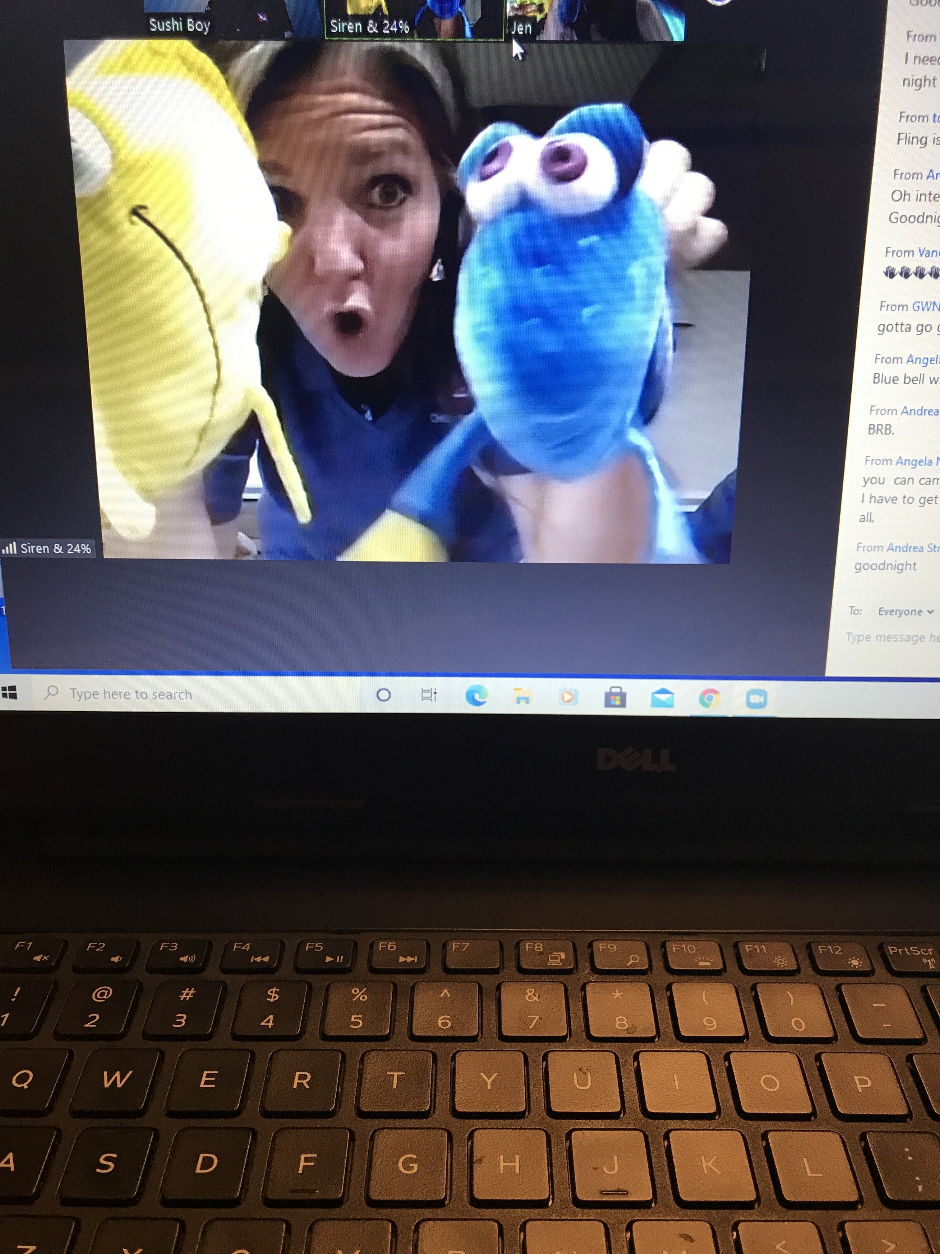 Aug '20 meeting - Siren looking fishy