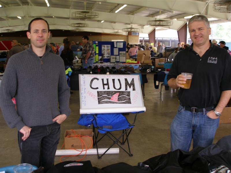 CHUM at the BAD flea market