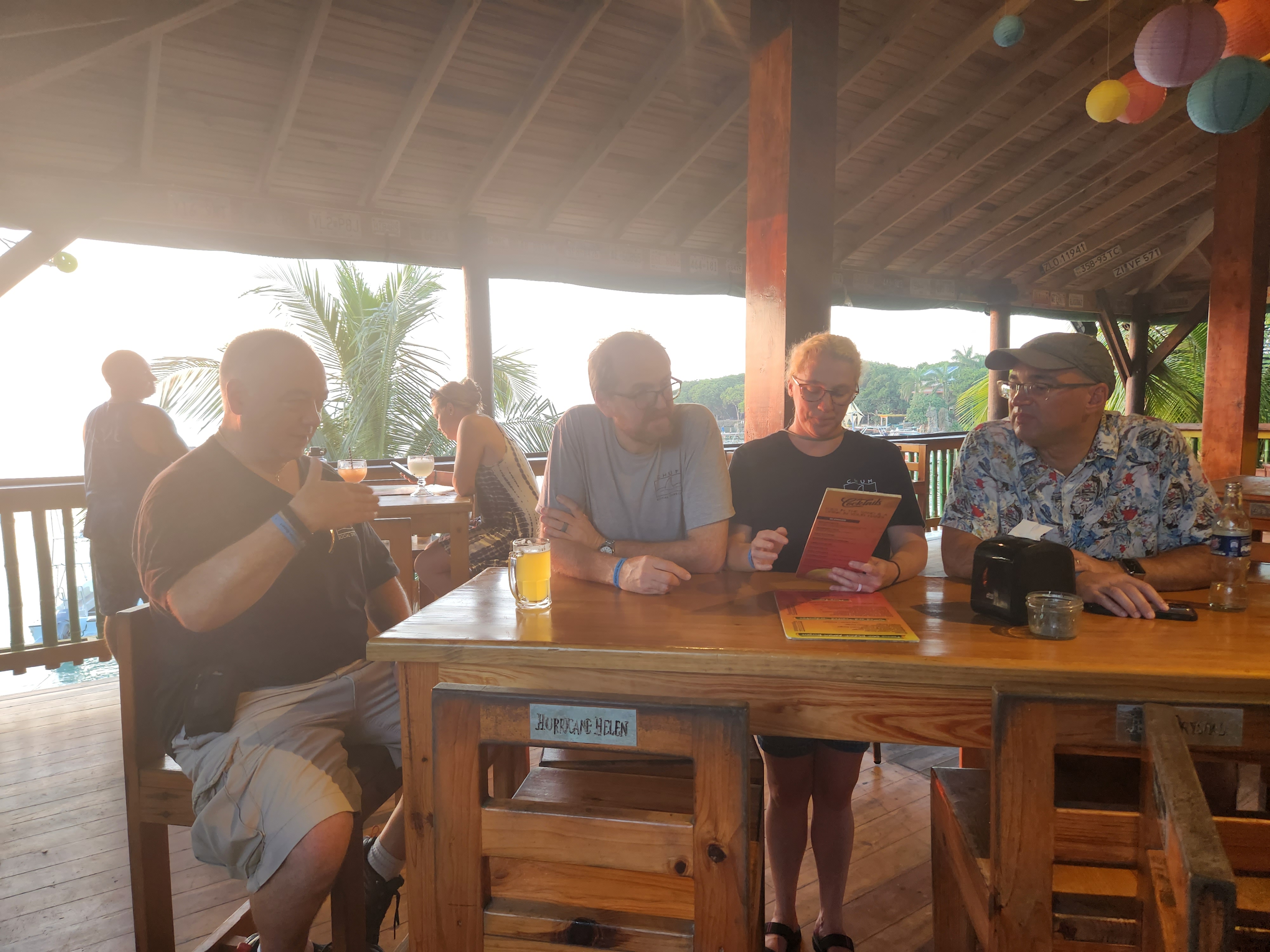 Dinner at Sundowner's