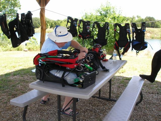 Dive Rite demo gear