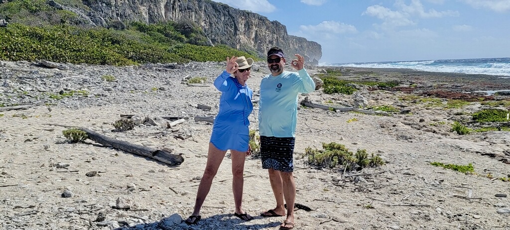 Exploring the island