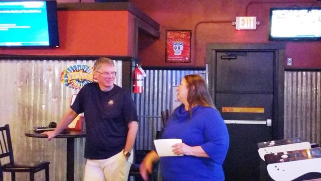 Feb 2016 - Ms KJenn Dives and Kent - our speaker