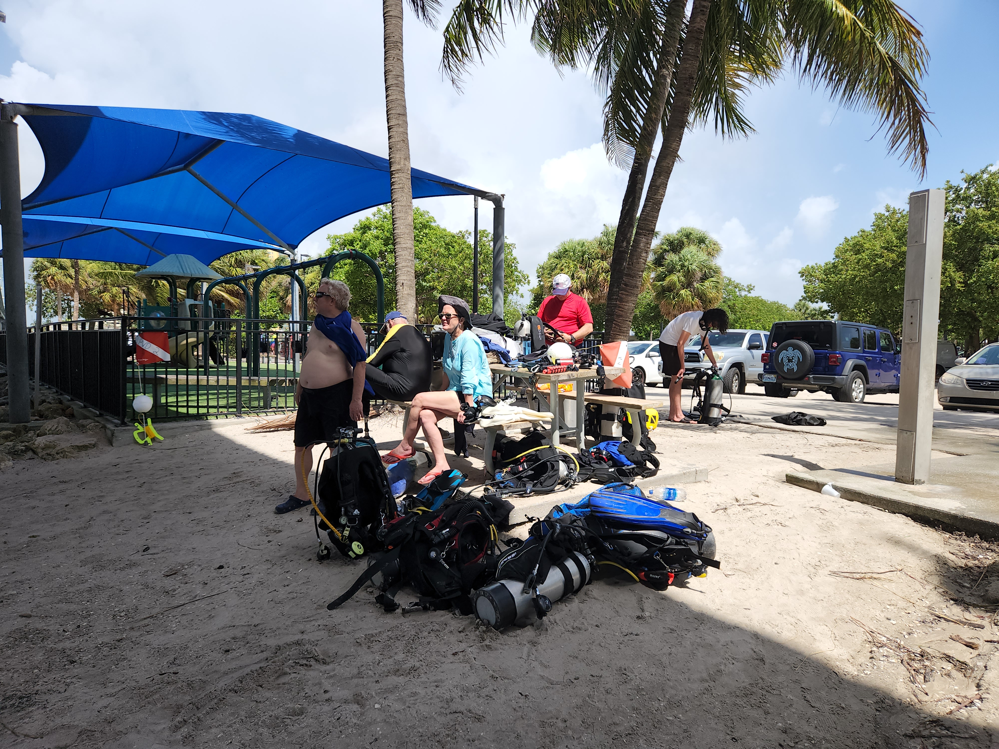 Geared up and waiting on the tides