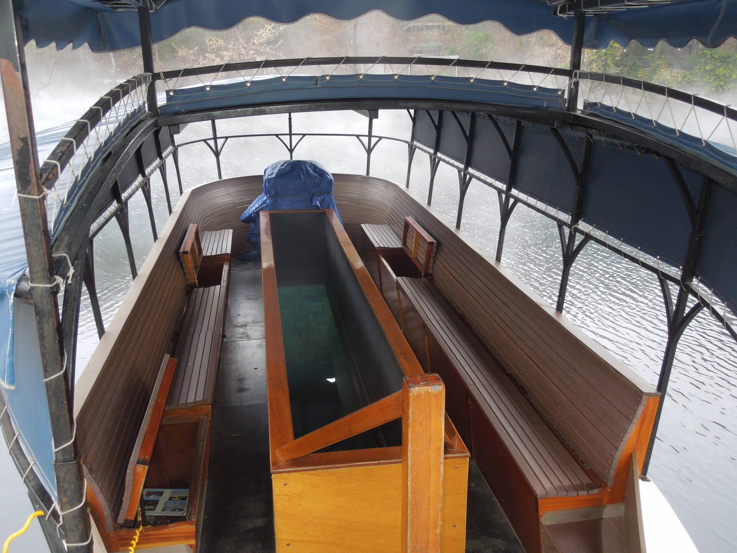 Glass bottom boat