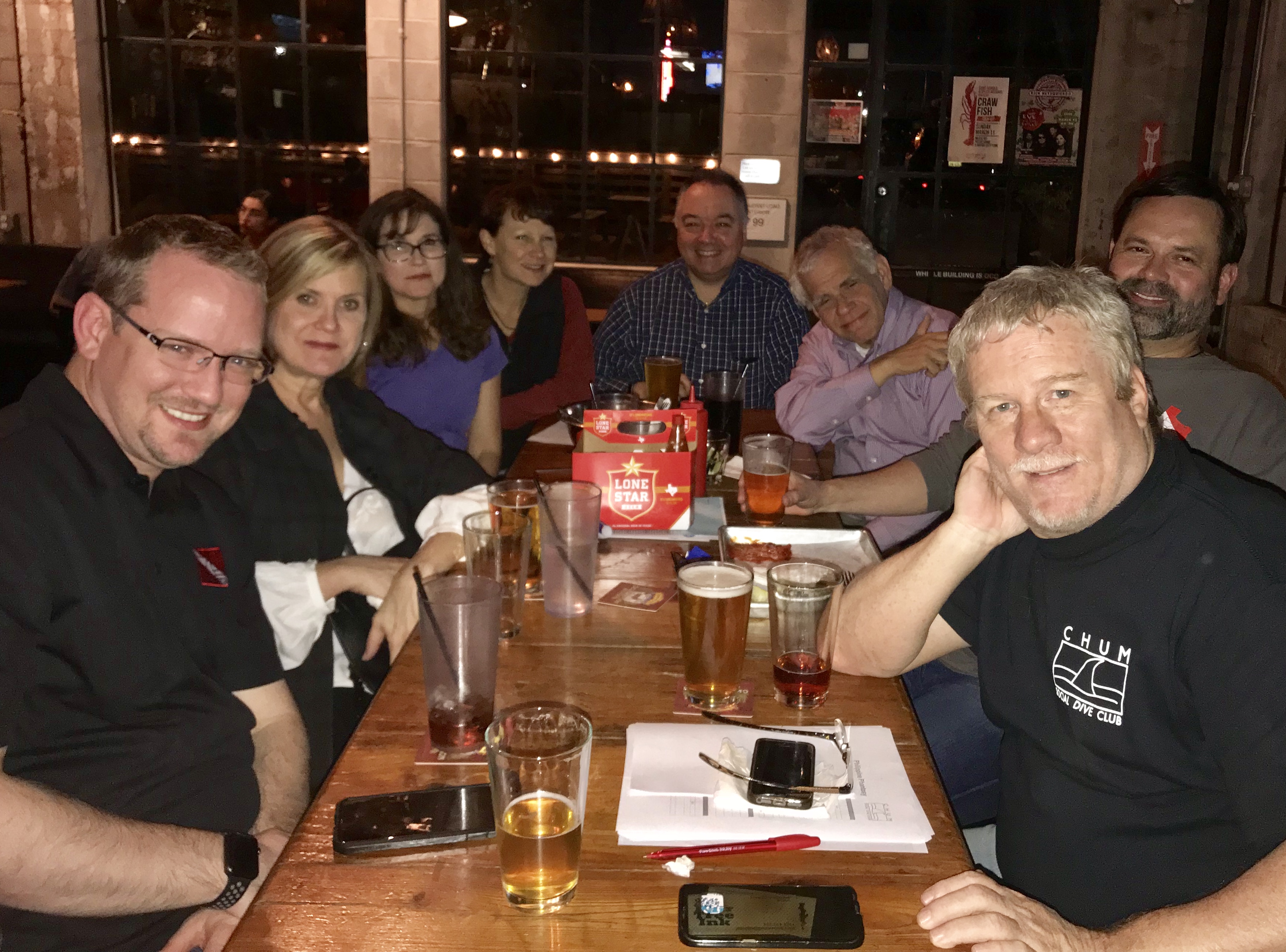 Group Pic At Pre-trip Party 2