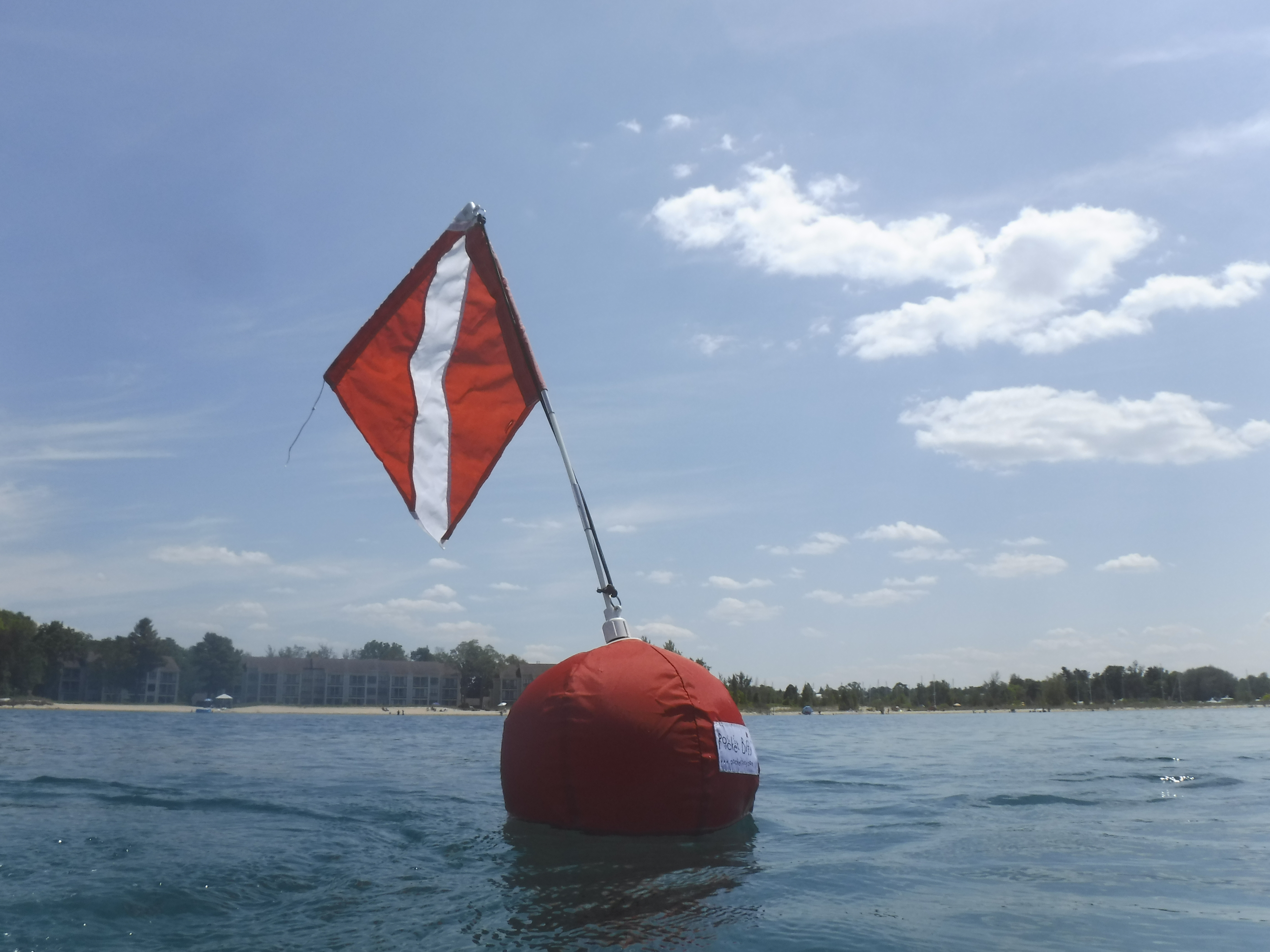 How Far Offshore We Were - June Elk Rapids, MI