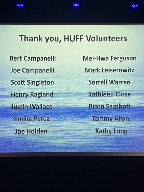 HUFF 2026 Volunteers
