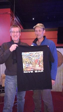 Jan 2016 - Chuck and Thermo, door prize donator