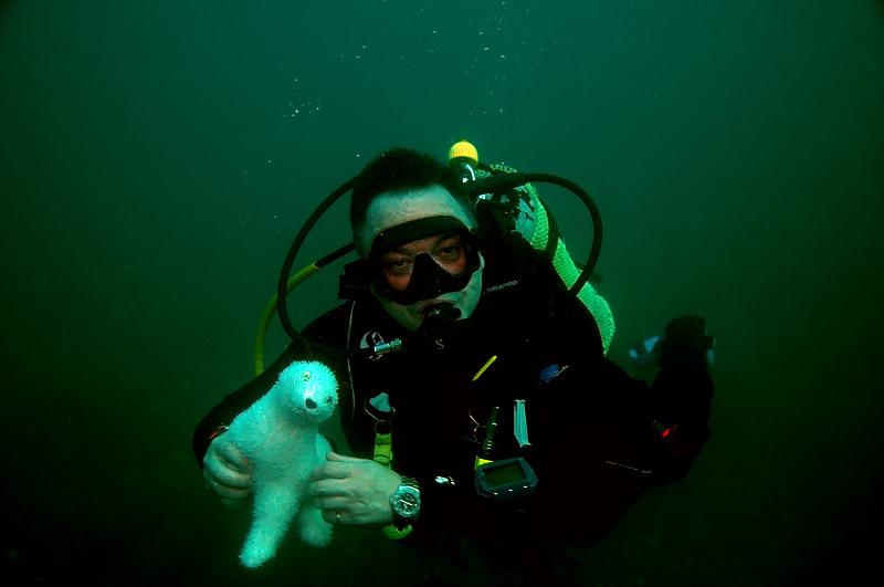 Mclot takes Wet for a Dive