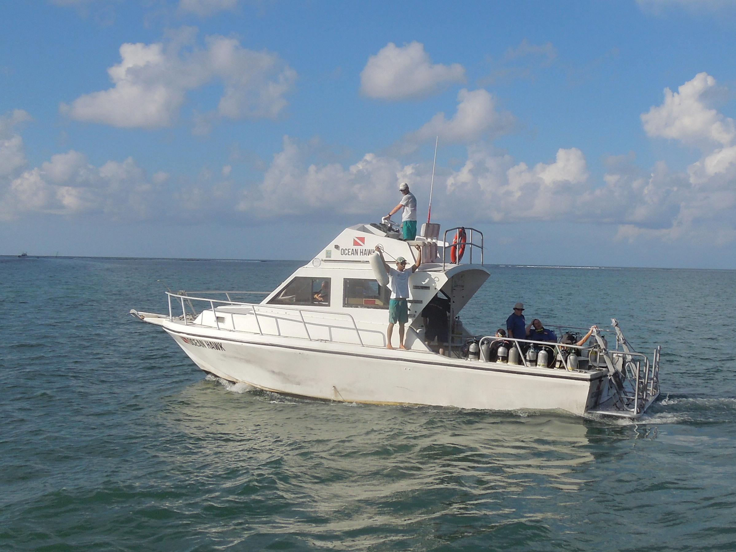 Our good ship Ocean Hawk