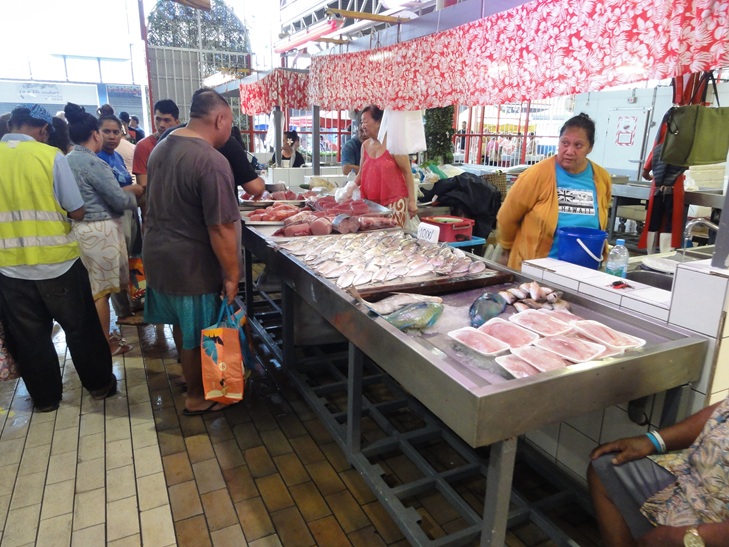 Papeette market