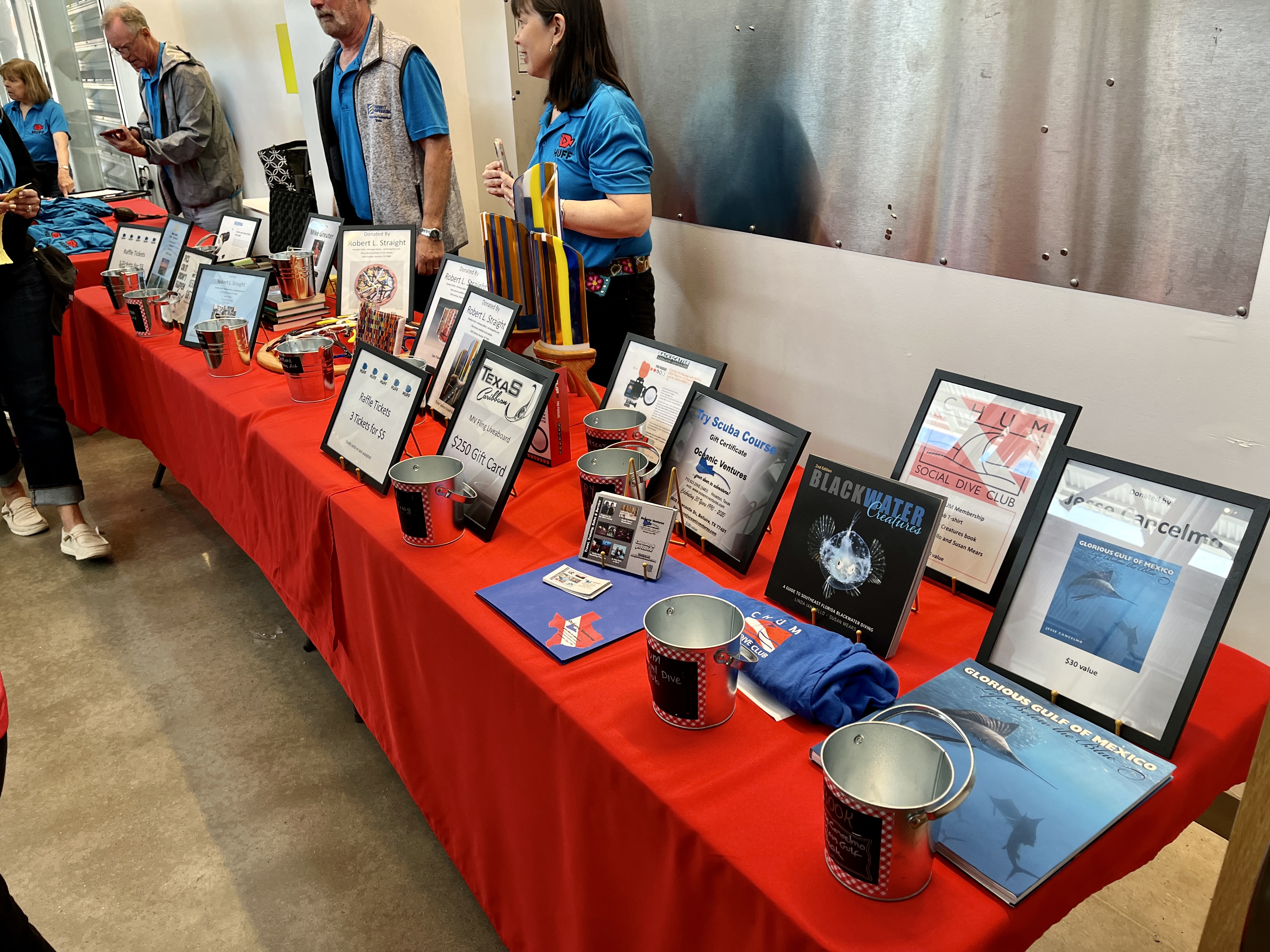 Raffle table
