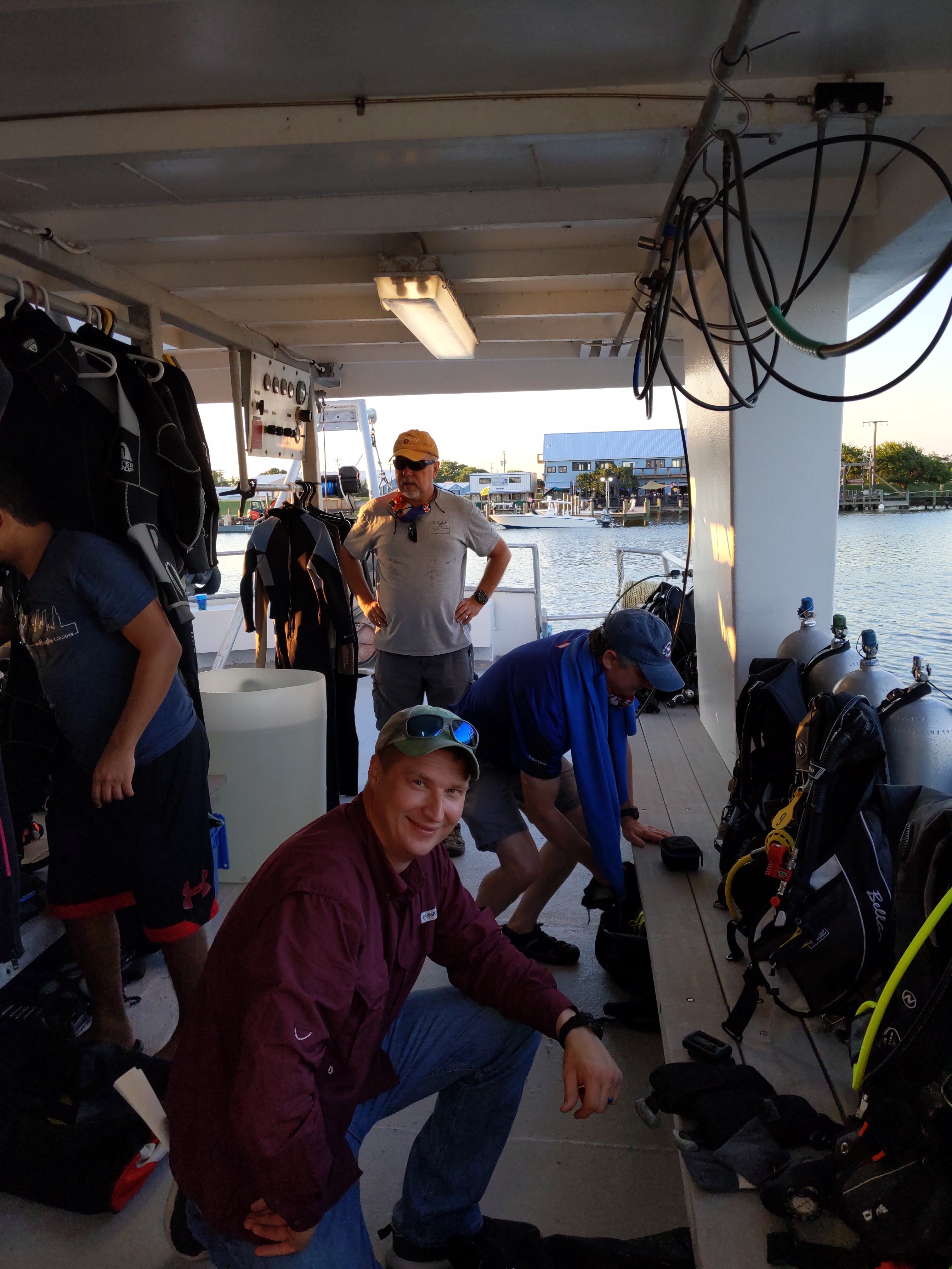 Setting up gear