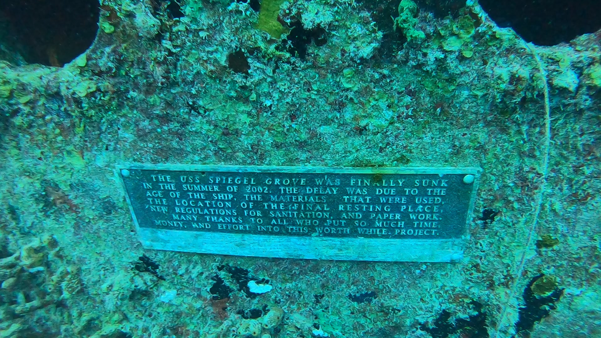 Spiegel Grove Plaque